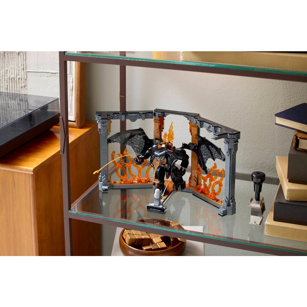 LEGO LORD OF THE RINGS BALROG BOOK NOOK