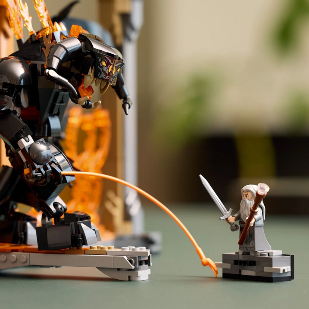 LEGO LORD OF THE RINGS BALROG BOOK NOOK