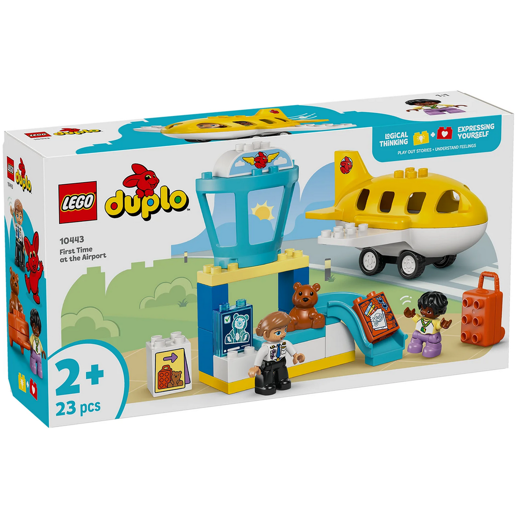 LEGO FIRST TIME AT THE AIRPORT