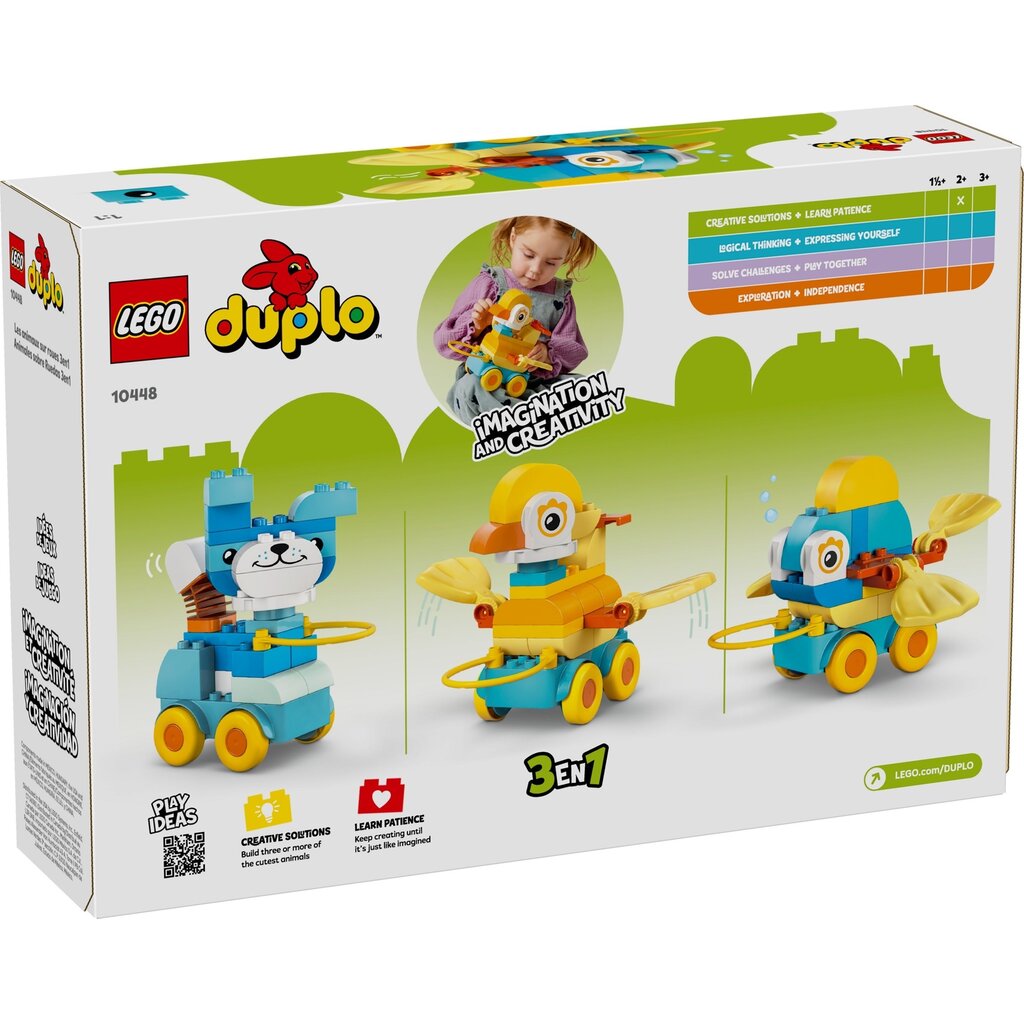 LEGO 3-IN-1 ANIMALS ON WHEELS