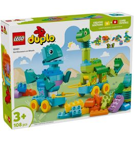 LEGO 3-IN-1 DINOSAURS ON WHEELS