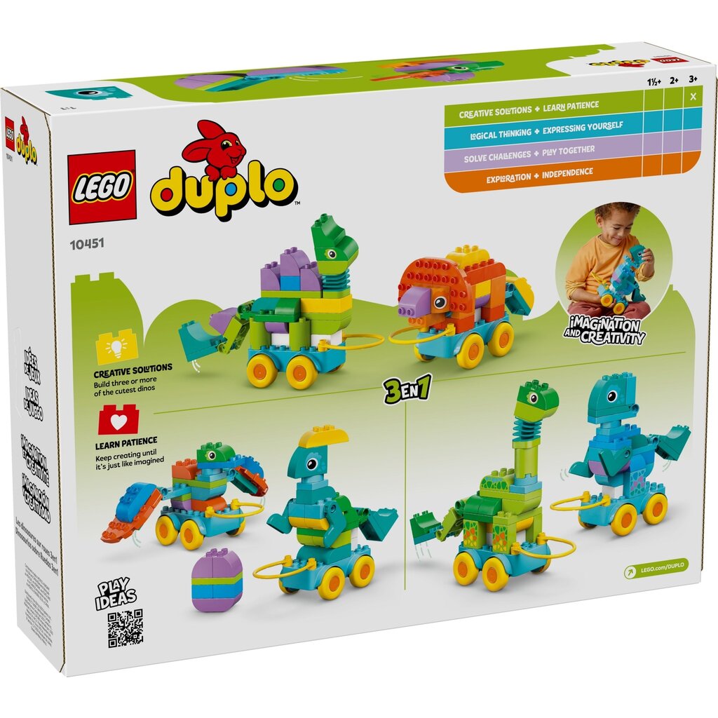 LEGO 3-IN-1 DINOSAURS ON WHEELS