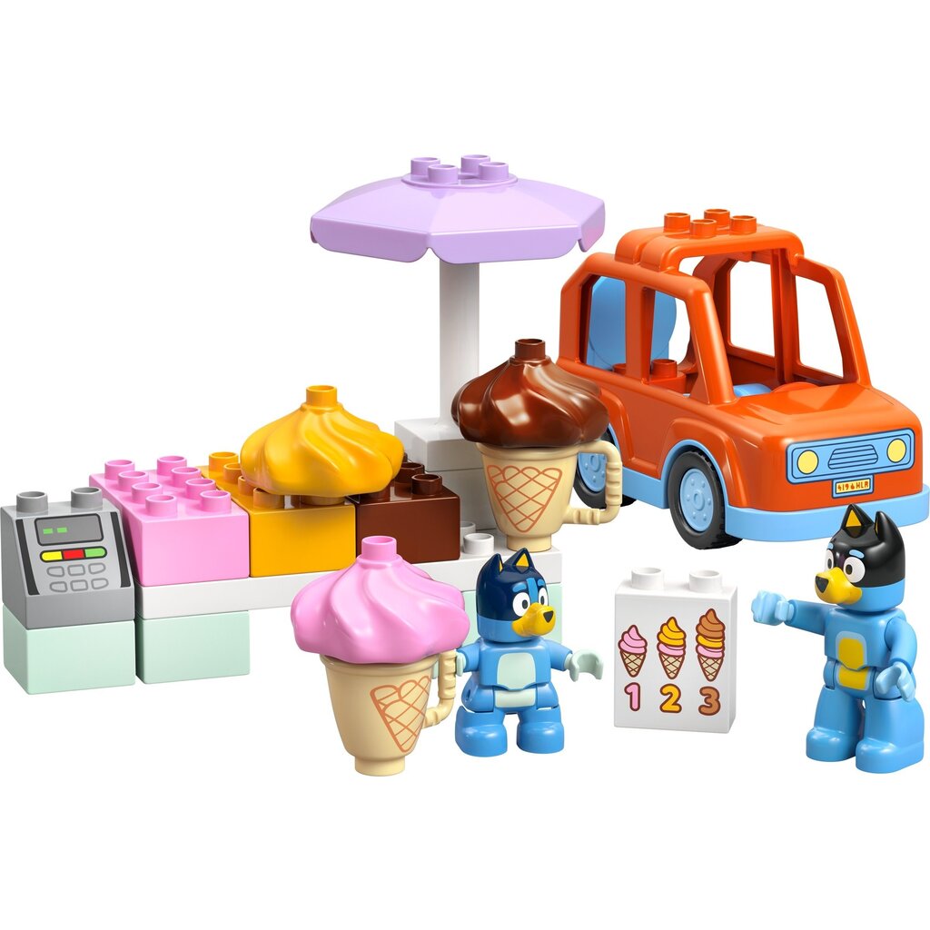 LEGO ICE CREAM TRIP WITH BLUEY
