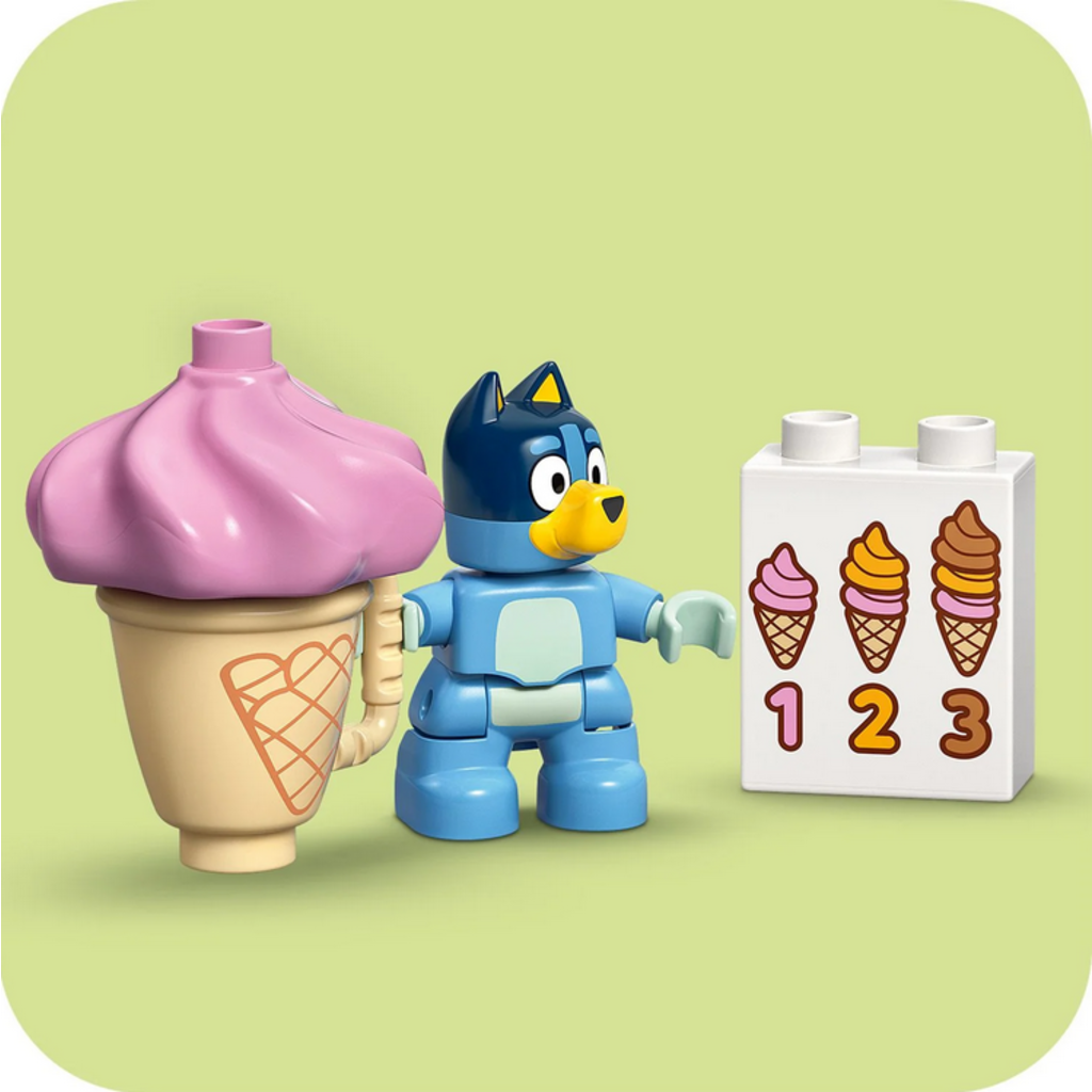 LEGO ICE CREAM TRIP WITH BLUEY