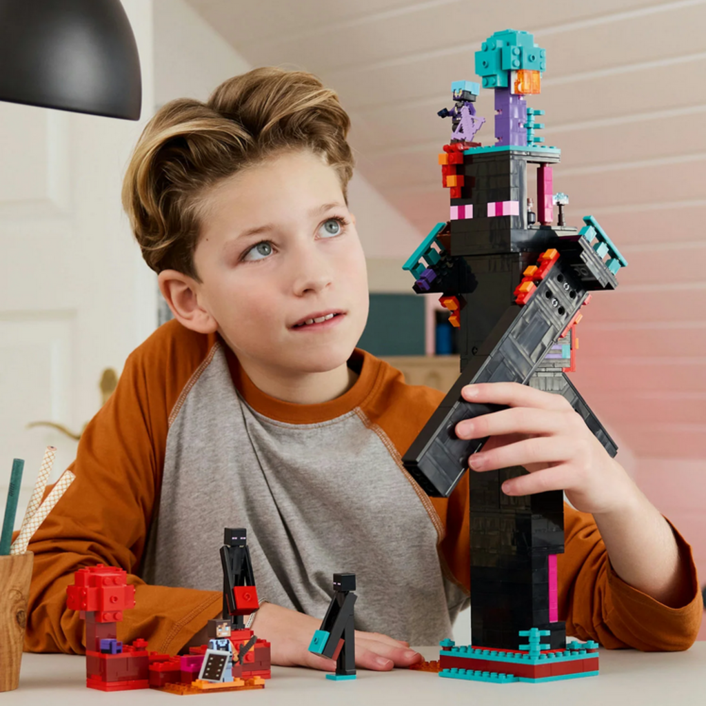 LEGO THE ENDERMAN TOWER