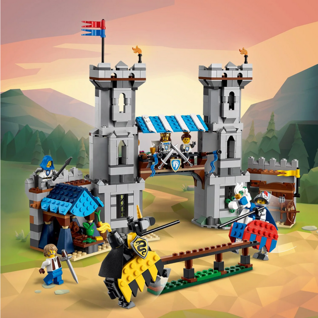 LEGO MEDIEVAL HORSE KNIGHT CASTLE