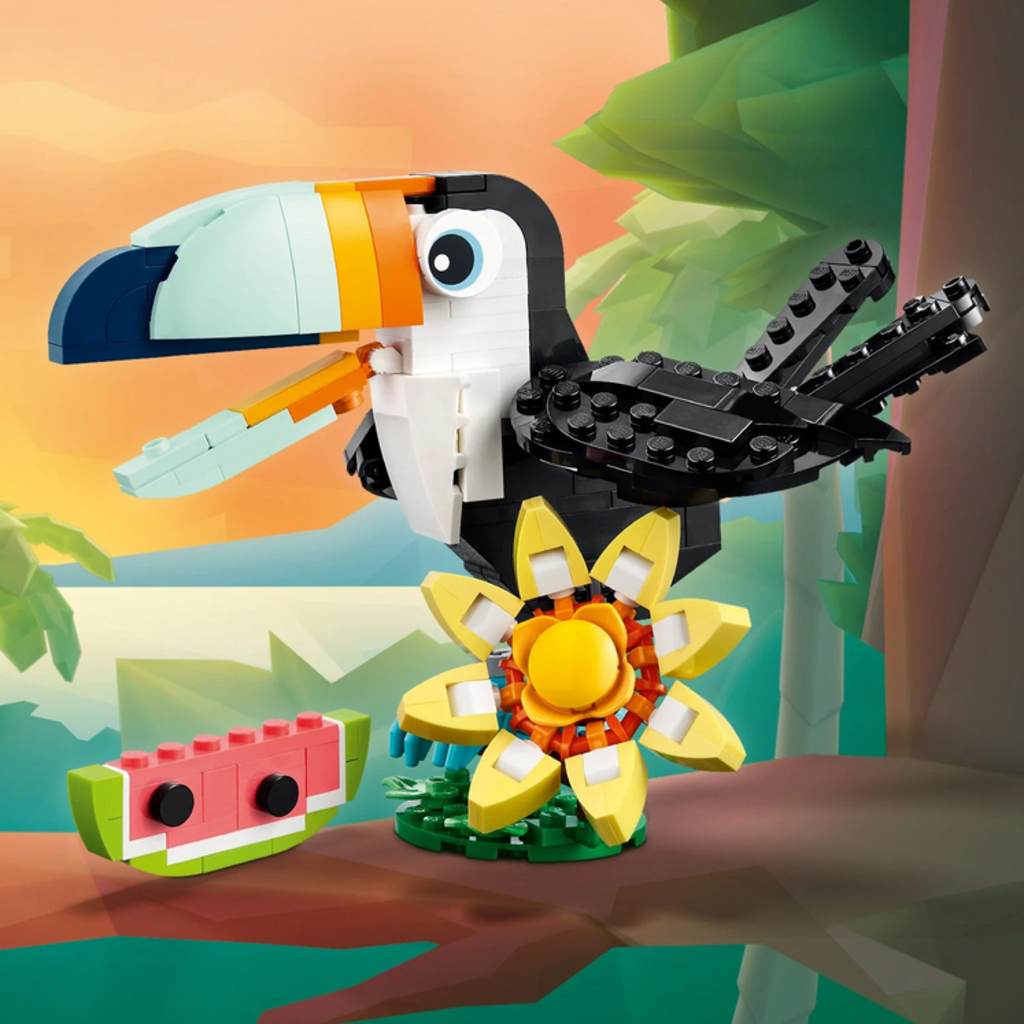 LEGO WILD ANIMALS: TROPICAL TOUCAN