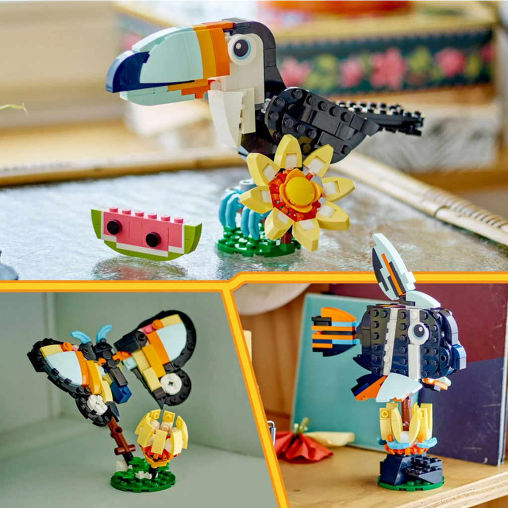 LEGO WILD ANIMALS: TROPICAL TOUCAN