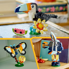 LEGO WILD ANIMALS: TROPICAL TOUCAN