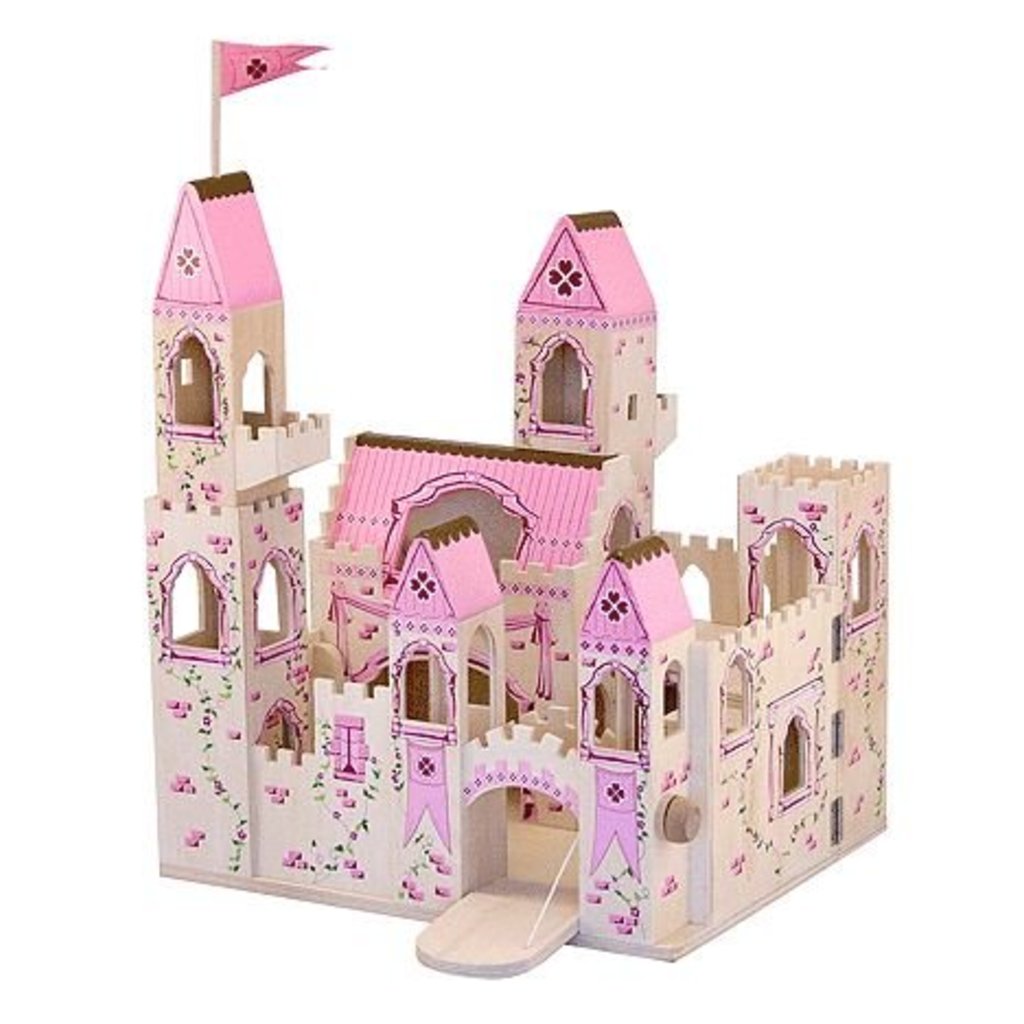 melissa and doug folding princess castle