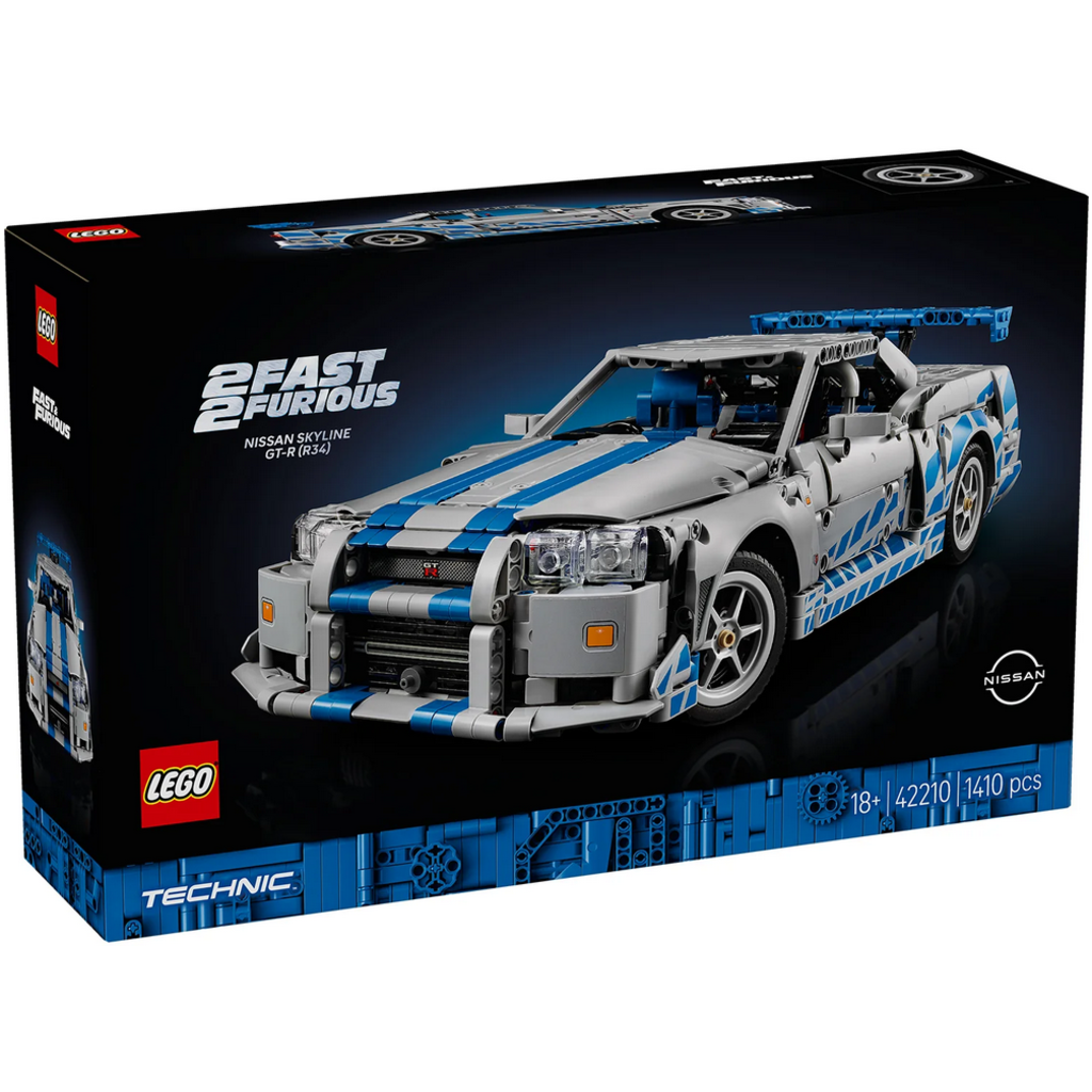 LEGO 2 FAST 2 FURIOUS NISSAN SKYLINE GT-R (R34) CAR