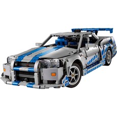 LEGO 2 FAST 2 FURIOUS NISSAN SKYLINE GT-R (R34) CAR