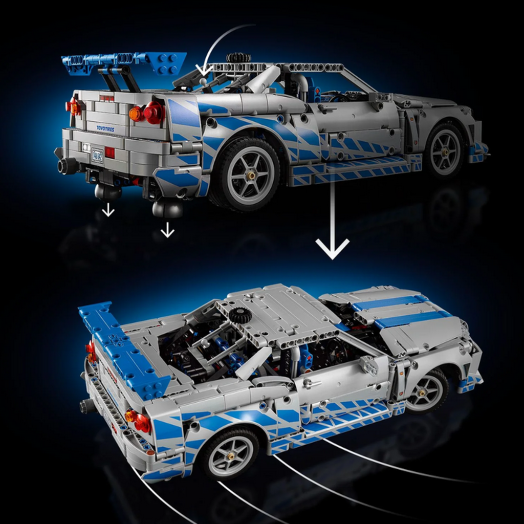 LEGO 2 FAST 2 FURIOUS NISSAN SKYLINE GT-R (R34) CAR