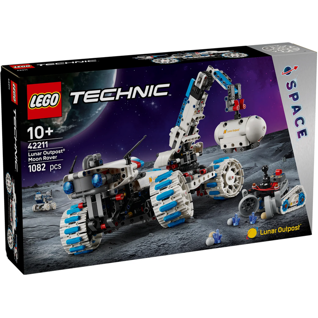 LEGO LUNAR OUTPOST MOON ROVER SPACE VEHICLE