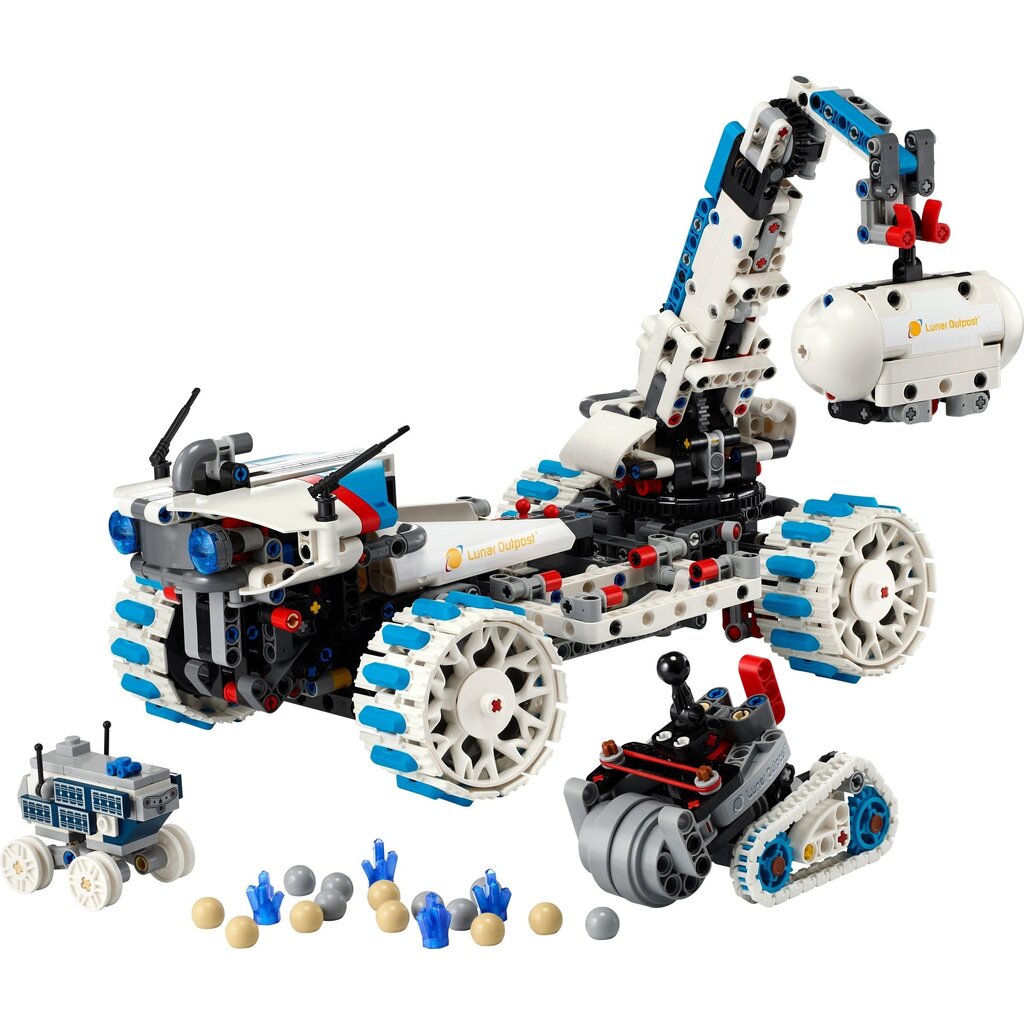 LEGO LUNAR OUTPOST MOON ROVER SPACE VEHICLE