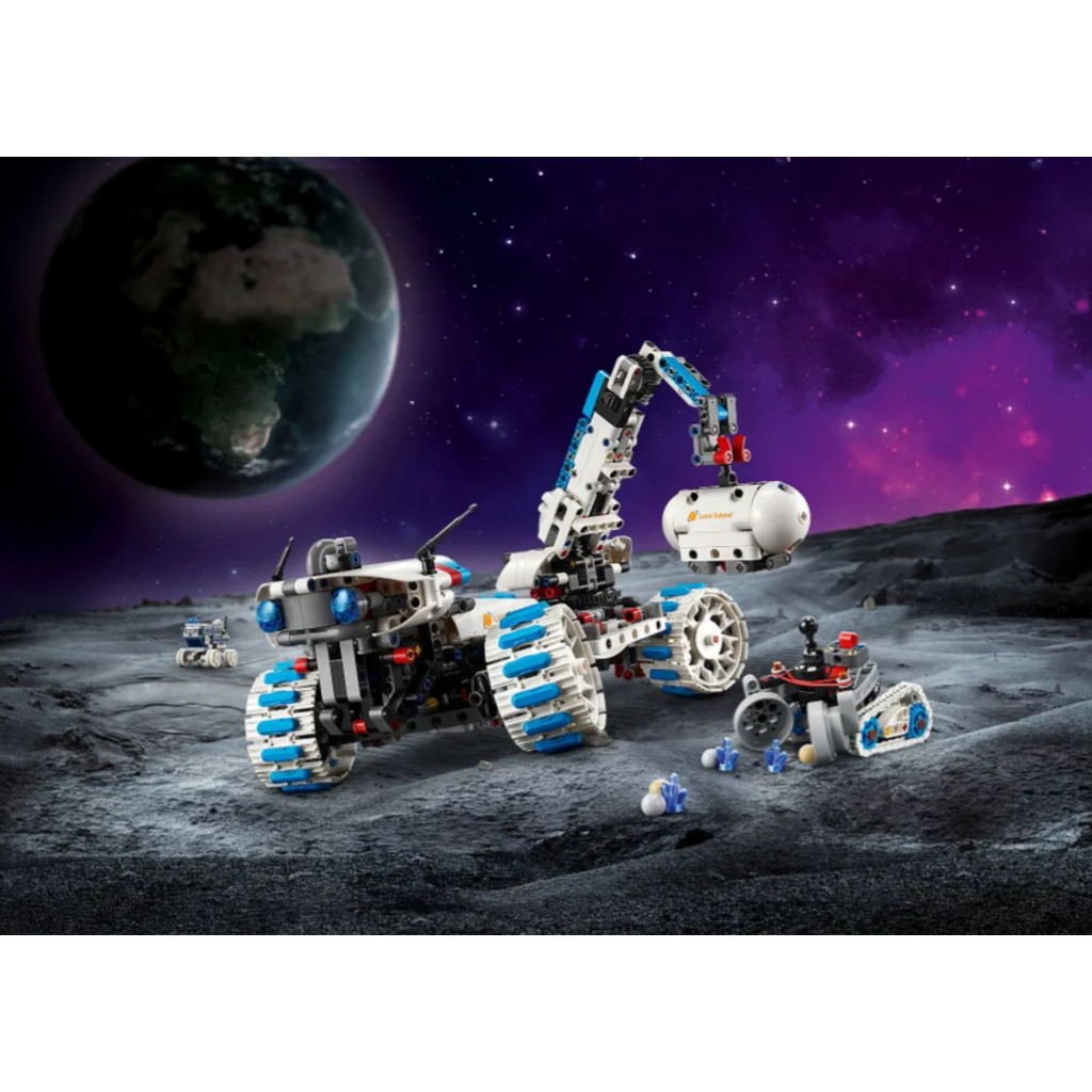 LEGO LUNAR OUTPOST MOON ROVER SPACE VEHICLE
