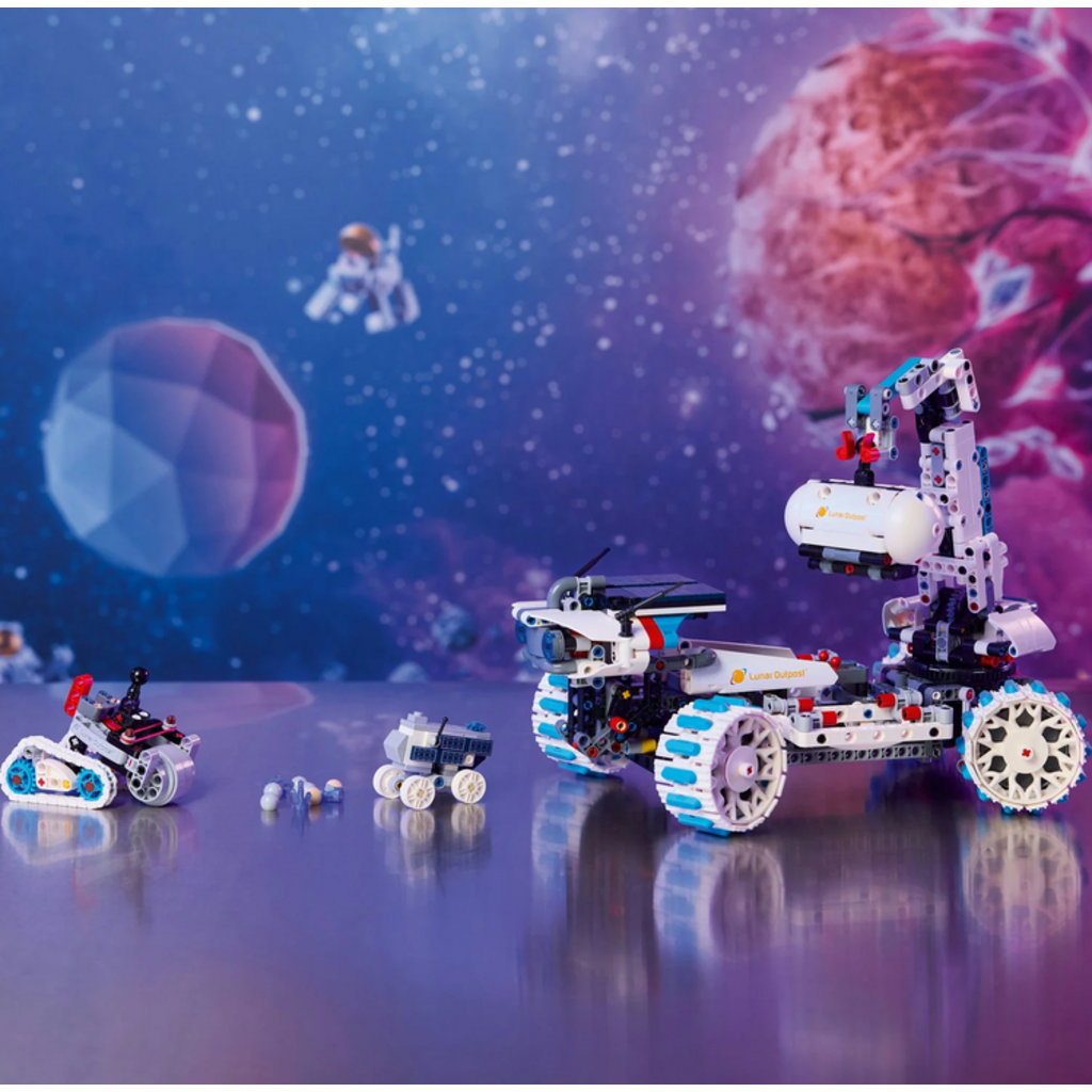 LEGO LUNAR OUTPOST MOON ROVER SPACE VEHICLE