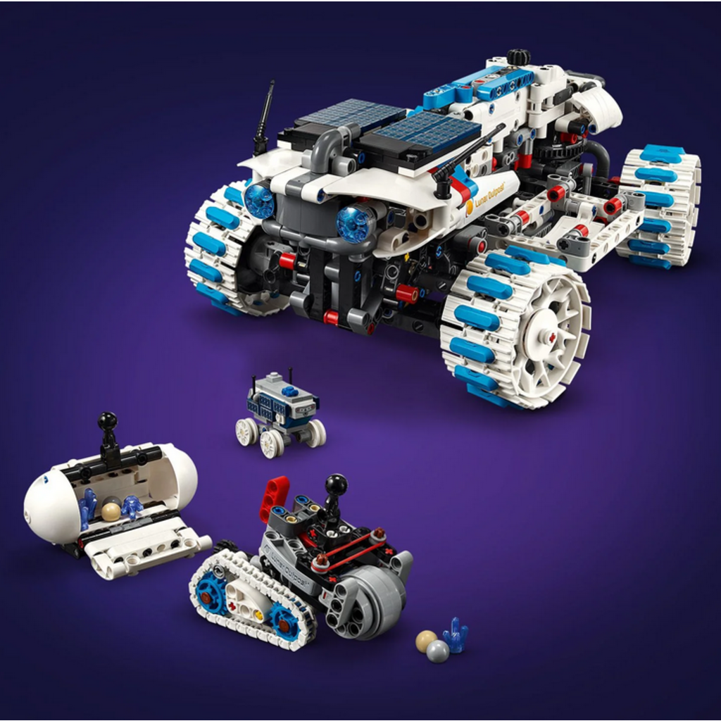 LEGO LUNAR OUTPOST MOON ROVER SPACE VEHICLE
