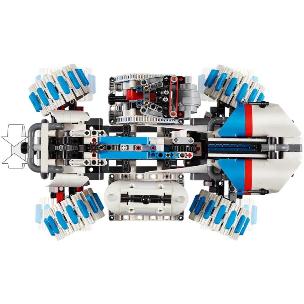 LEGO LUNAR OUTPOST MOON ROVER SPACE VEHICLE