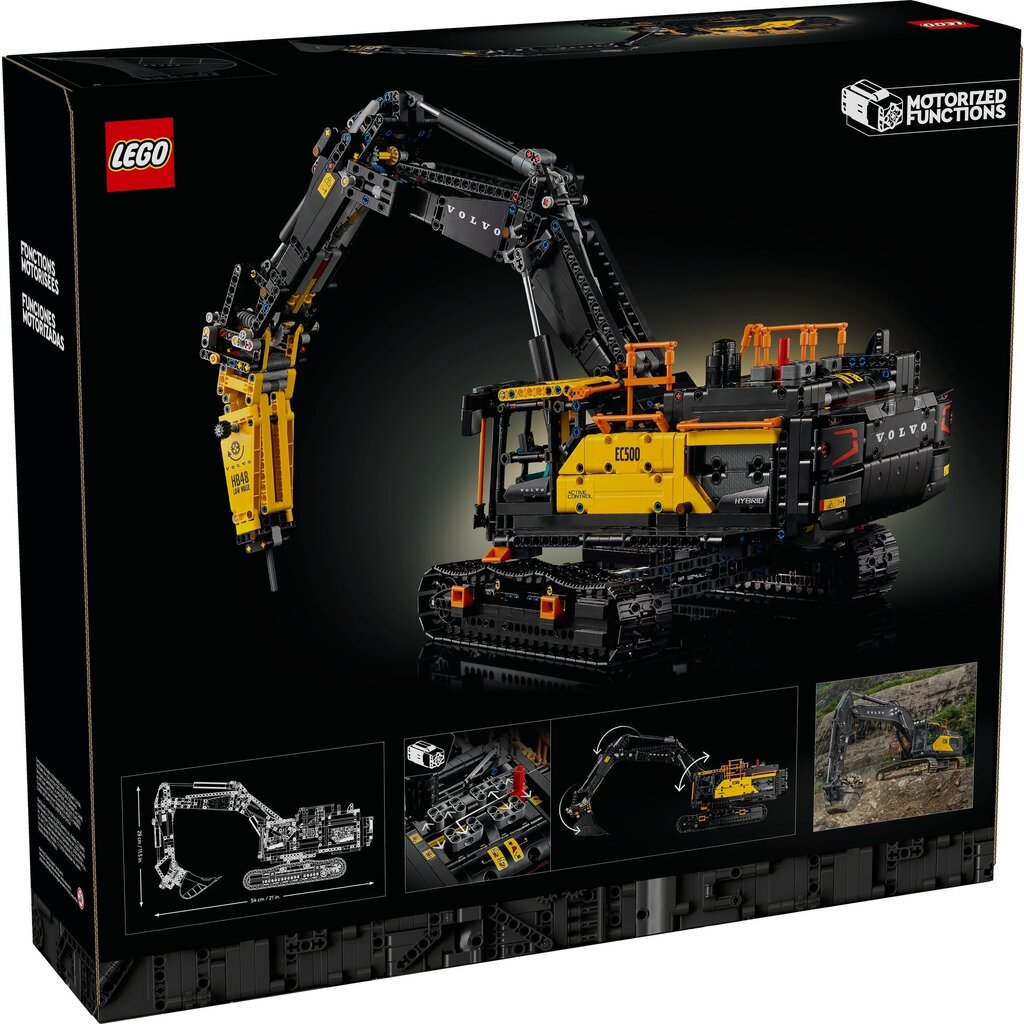 LEGO VOLVO EC500 HYBRID EXCAVATOR