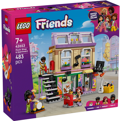 LEGO MUSIC STORE & APARTMENT