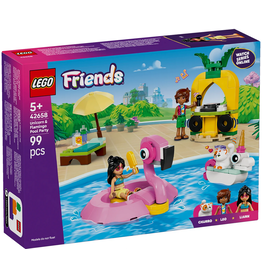 LEGO UNICORN & FLAMINGO POOL PARTY