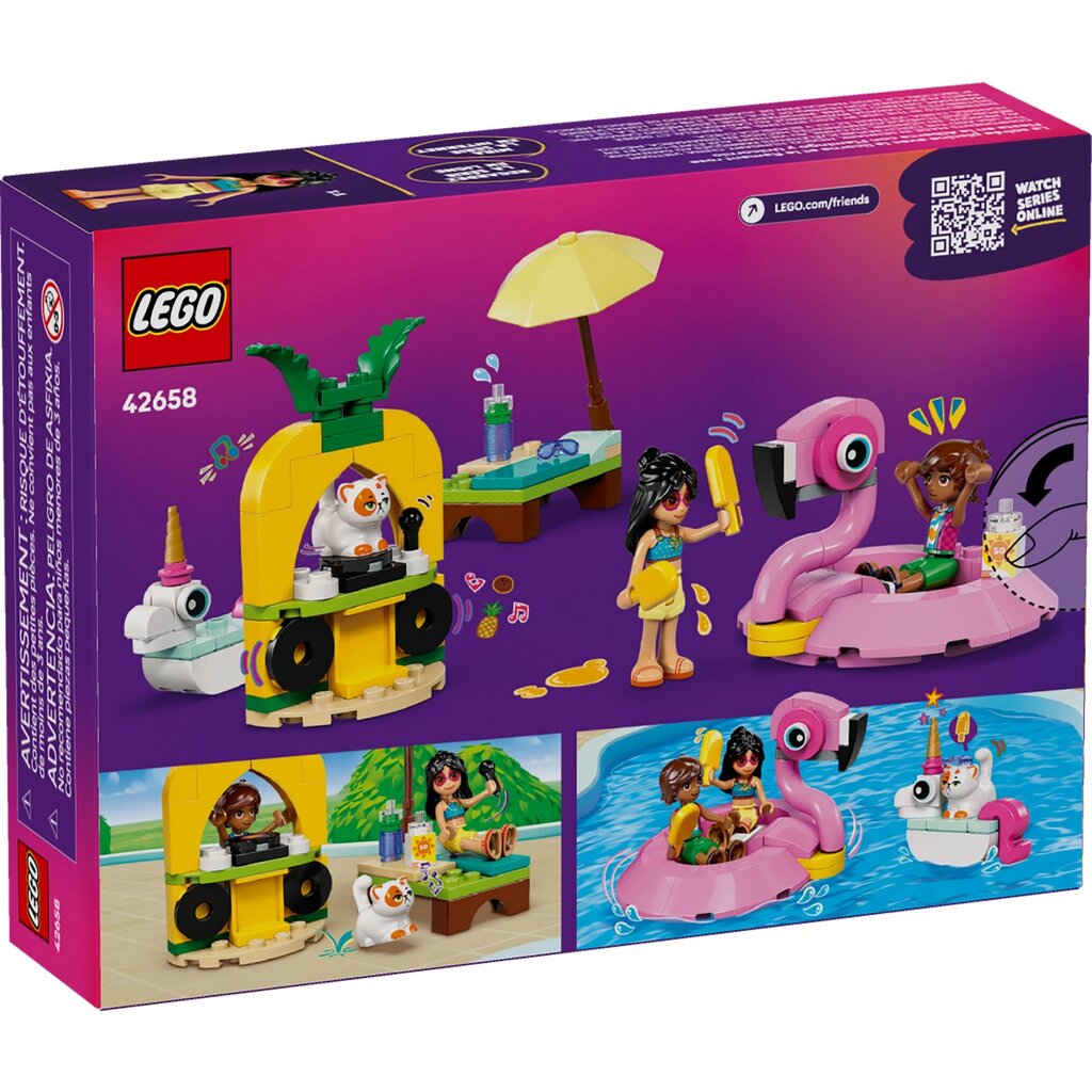 LEGO UNICORN & FLAMINGO POOL PARTY