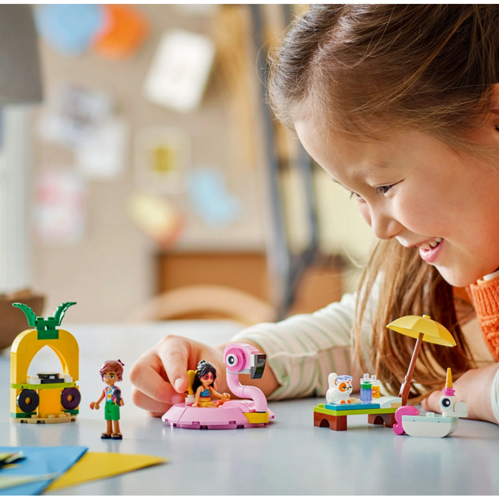 LEGO UNICORN & FLAMINGO POOL PARTY