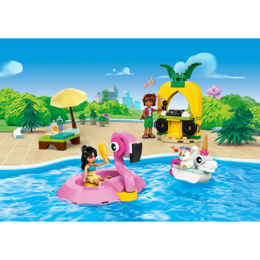 LEGO UNICORN & FLAMINGO POOL PARTY