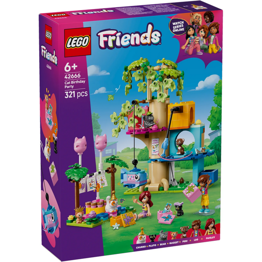LEGO CAT BIRTHDAY PARTY & TREE HOUSE