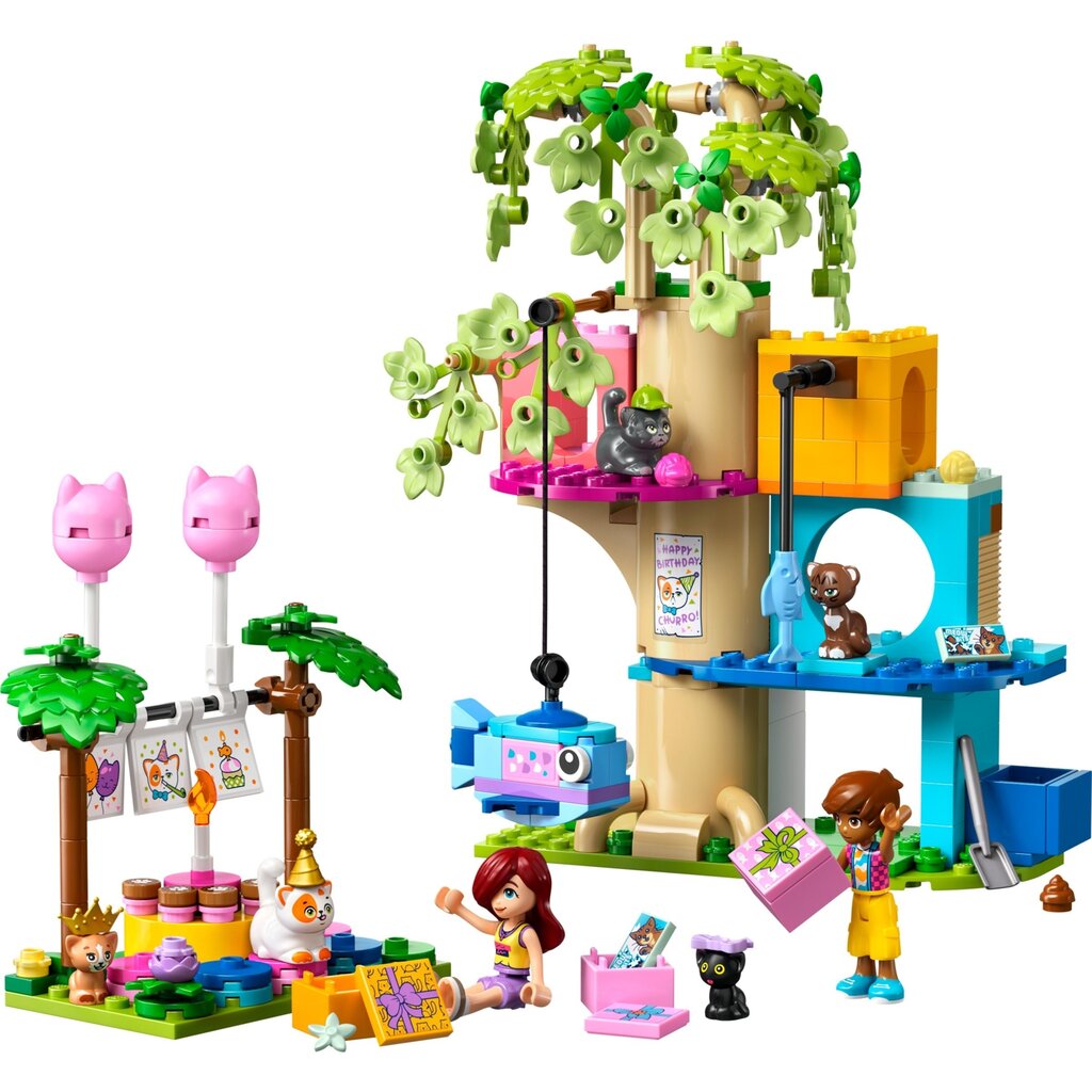 LEGO CAT BIRTHDAY PARTY & TREE HOUSE