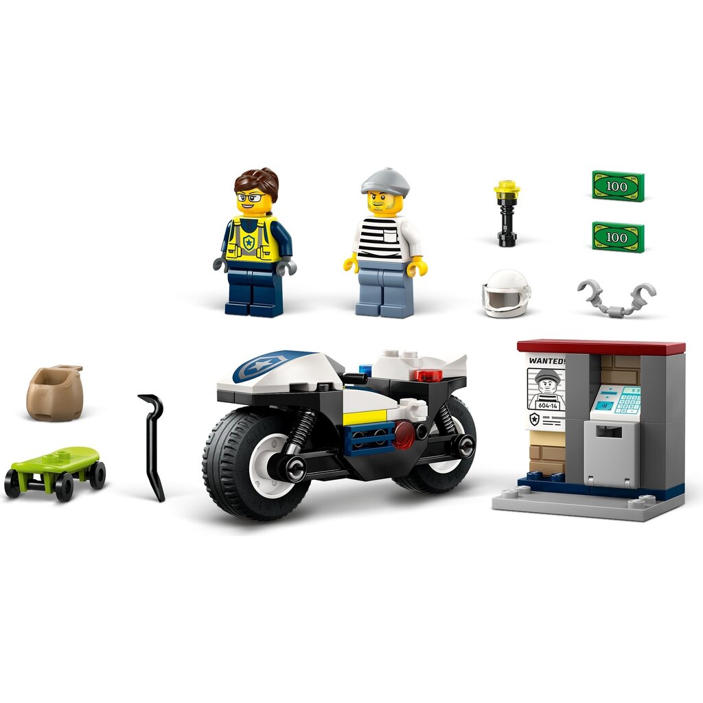 LEGO POLICE MOTORCYCLE CHASE