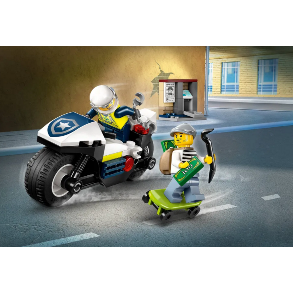 LEGO POLICE MOTORCYCLE CHASE