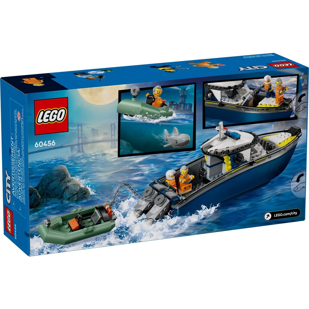 LEGO POLICE BOAT CHASE