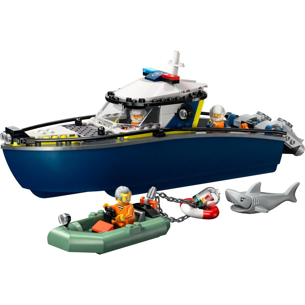 LEGO POLICE BOAT CHASE