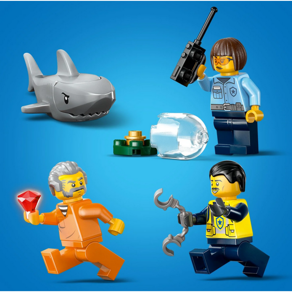 LEGO POLICE BOAT CHASE