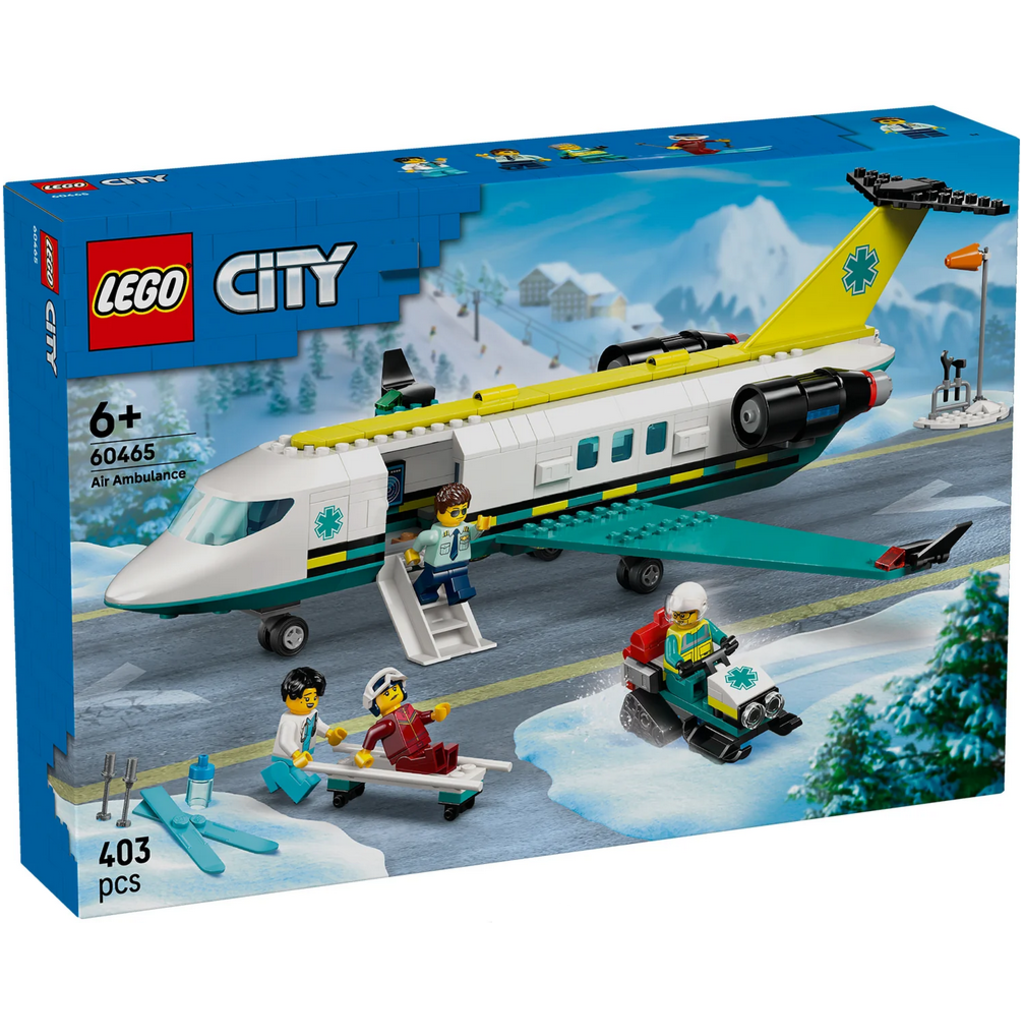 LEGO EMERGENCY AIR AMBULANCE AIRPLANE