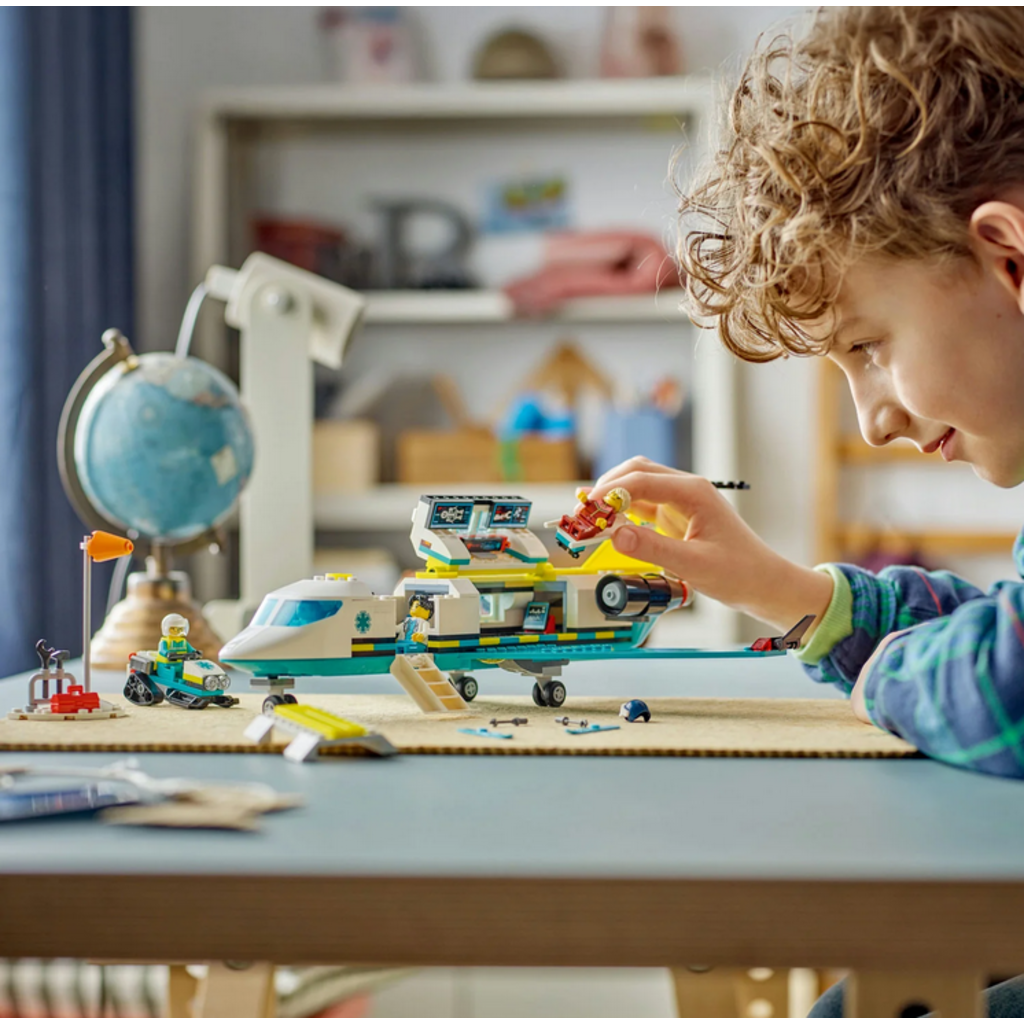 LEGO EMERGENCY AIR AMBULANCE AIRPLANE