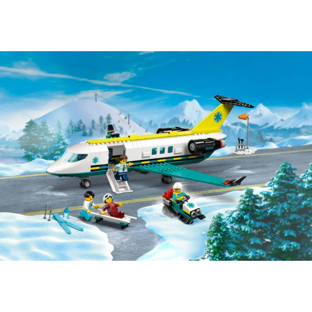 LEGO EMERGENCY AIR AMBULANCE AIRPLANE