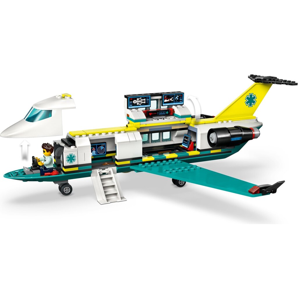 LEGO EMERGENCY AIR AMBULANCE AIRPLANE