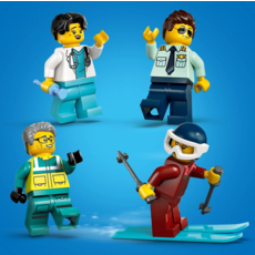 LEGO EMERGENCY AIR AMBULANCE AIRPLANE