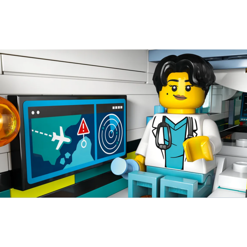 LEGO EMERGENCY AIR AMBULANCE AIRPLANE
