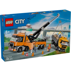 LEGO HEAVY-DUTY RECOVERY TOW TRUCK WITH CRANE