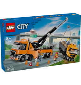LEGO HEAVY-DUTY RECOVERY TOW TRUCK WITH CRANE