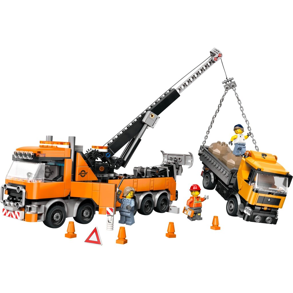 LEGO HEAVY-DUTY RECOVERY TOW TRUCK WITH CRANE