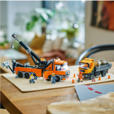 LEGO HEAVY-DUTY RECOVERY TOW TRUCK WITH CRANE