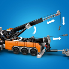 LEGO HEAVY-DUTY RECOVERY TOW TRUCK WITH CRANE