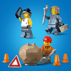 LEGO HEAVY-DUTY RECOVERY TOW TRUCK WITH CRANE