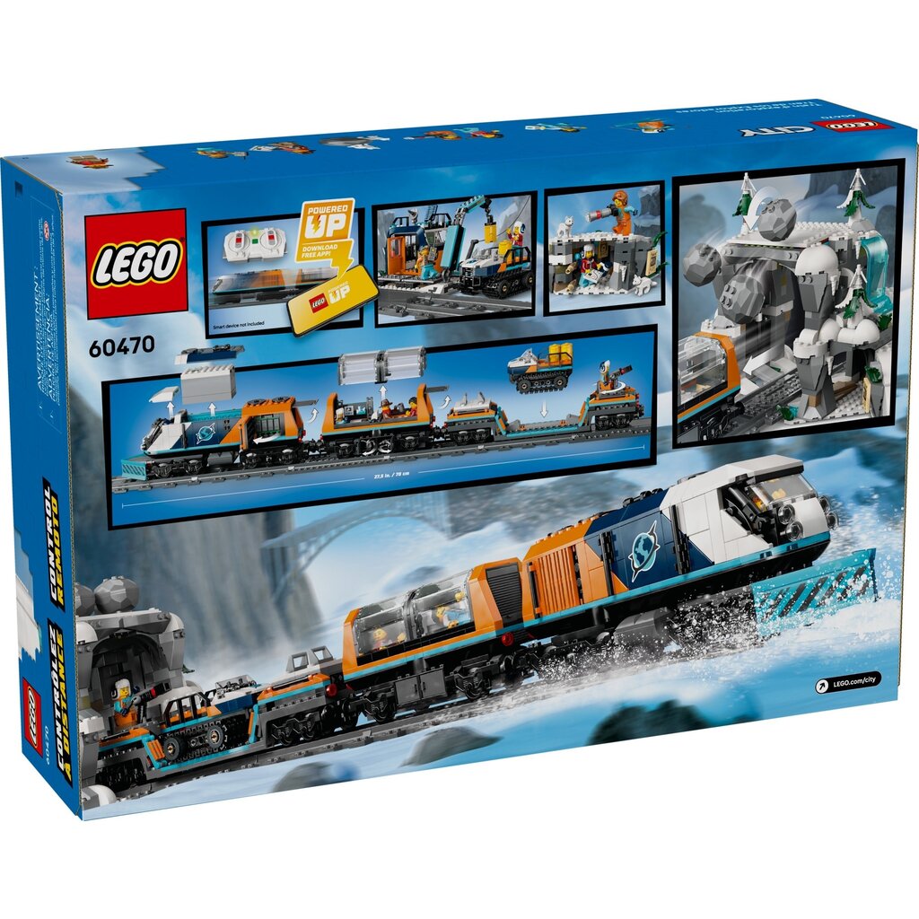 LEGO EXPLORERS' ARCTIC POLAR EXPRESS TRAIN