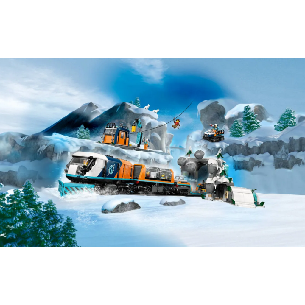 LEGO EXPLORERS' ARCTIC POLAR EXPRESS TRAIN